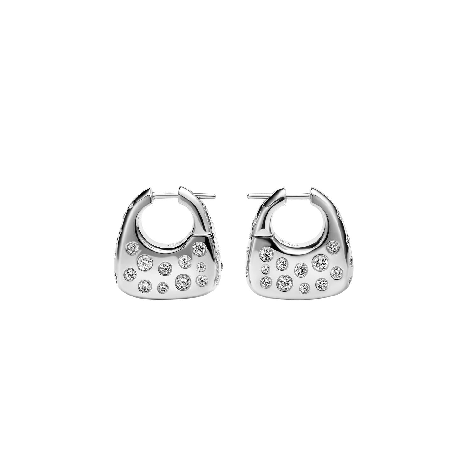 Tote Flash ørering - sølv